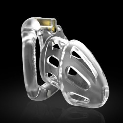 latest standard model chastity device clear ZA888-C