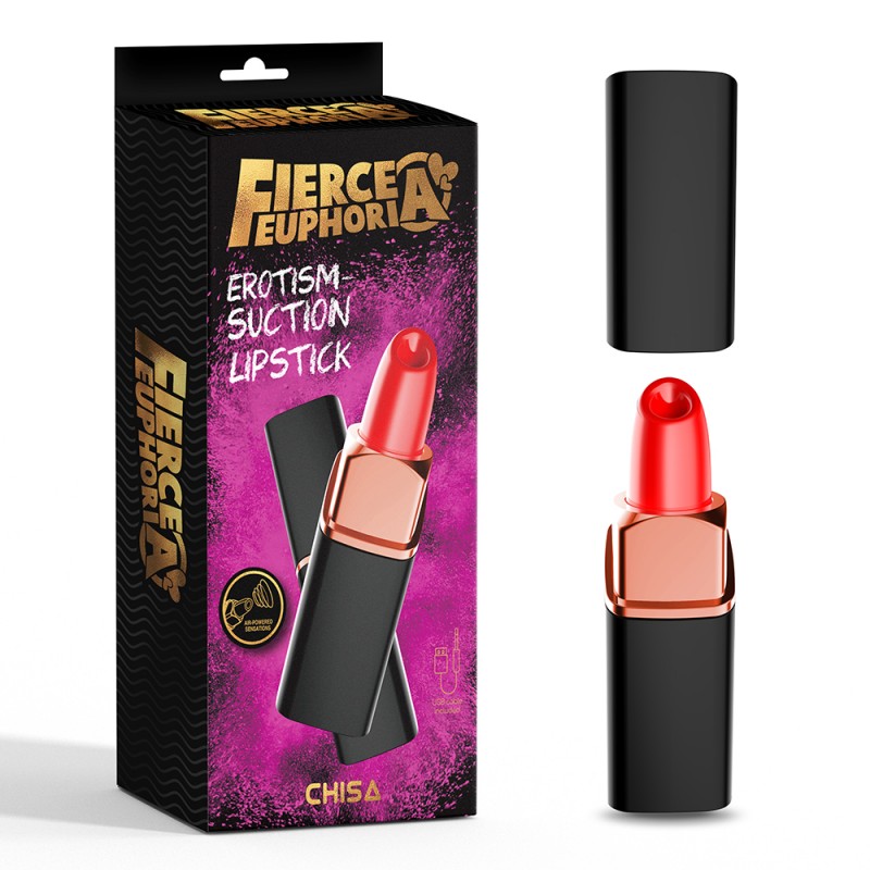 Посасывающий вибратор под видом губной помады Erotism Suction Lipstick. Артикул: IXI60361