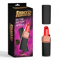Sucking vibrator disguised as Erotism Suction Lipstick