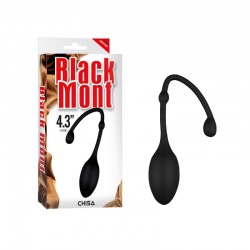 Black vaginal massager with tail Velvet kiss iOrgasm