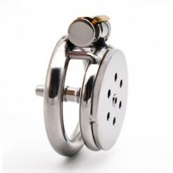 Stainless Steel Male Chastity Device ZA399-R