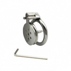 Stainless Steel Male Chastity Device / Stainless Steel Catheter Chastity Cage ZQ230