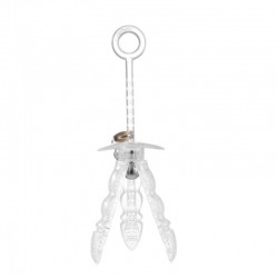 Clear resin anal lock   