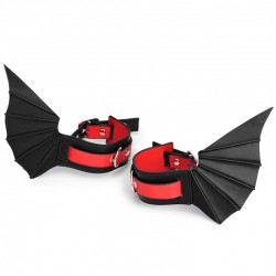 Demon wings PU leather Anklecuffs по оптовой цене