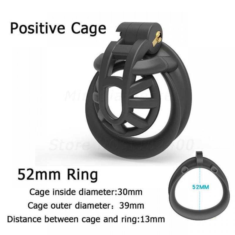 Легкий и стильный мужской пояс верности Double-Arc Cuff Penis Ring Z. Артикул: IXI60498