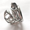 Latest stainless steel chastity device ZS127A