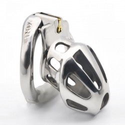 stainless steel latest standard model chastity device ZA888-STEEL по оптовой цене