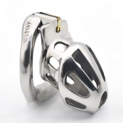 stainless steel latest standard model chastity device ZA888-STEEL   