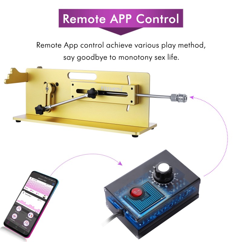 Hismith Table Top 2.0 Pro - Premium Sex Machine With APP/Remote/Wire 3 In 1 Control Sex Machine For Men and Women. Артикул: IXI60521