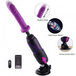 Hismith Pro Traveler, Portable Sex Machine For Men and Women App Controlled With Remote- KlicLok System XBIZ PRIZE WINNER