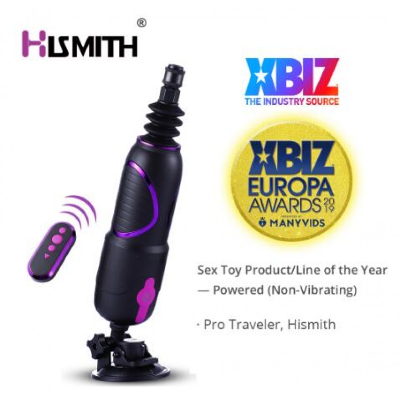 Hismith Pro Traveler, Portable Sex Machine For Men and Women App Controlled With Remote- KlicLok System XBIZ PRIZE WINNER. Артикул: IXI60529