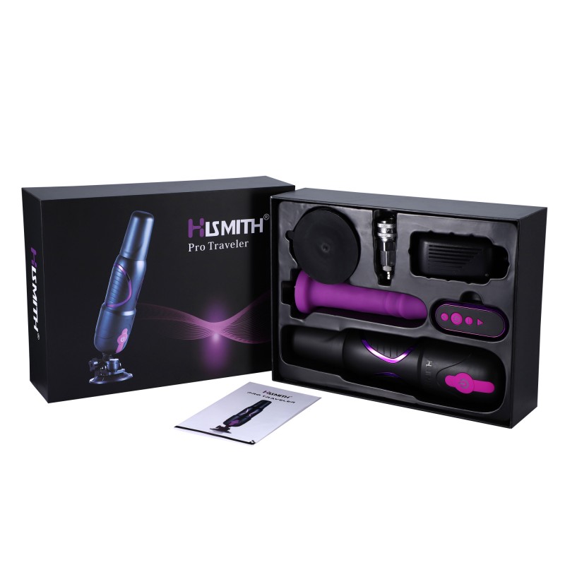 Hismith Pro Traveler, Portable Sex Machine For Men and Women App Controlled With Remote- KlicLok System XBIZ PRIZE WINNER. Артикул: IXI60529