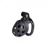     3D Printing Resin Chastity Device Black X-Small