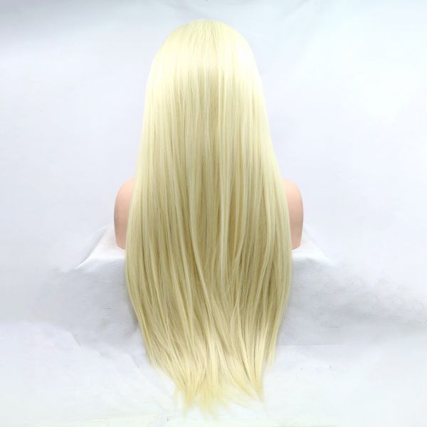 Wig ZADIRA blond light female long straight. Артикул: IXI60547