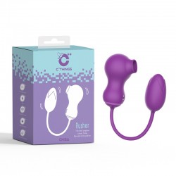 Anal vibrator with clitoral sucking Rusher