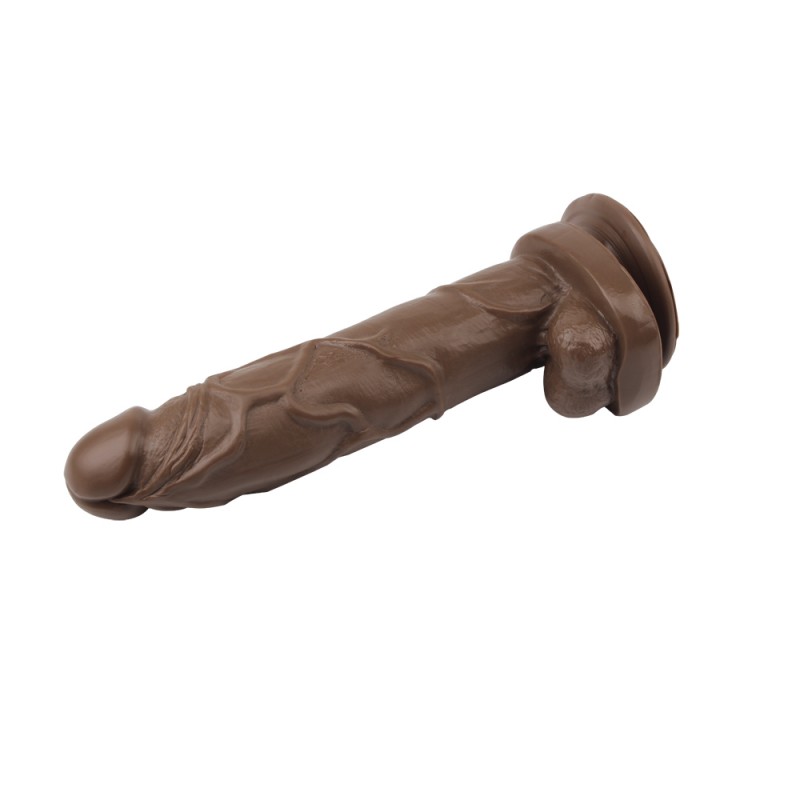 Brown dildo giant on suction cup Adam Dexter 12. Артикул: IXI60601