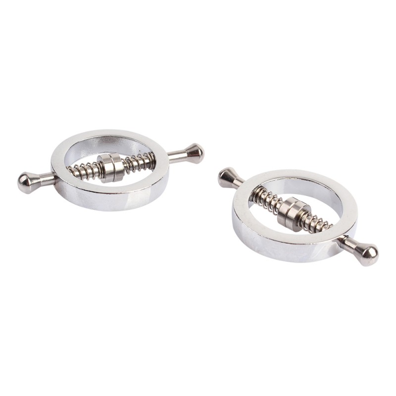 Spring Metal Nipple Clamps Sins Inquisition. Артикул: IXI60614