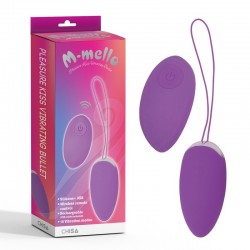 Вибрирующая фиолетовая пуля Pleasure Kiss M-Mello