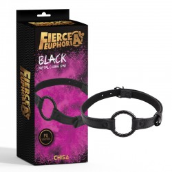 Fierce Euphoria Black O-Ring Gag