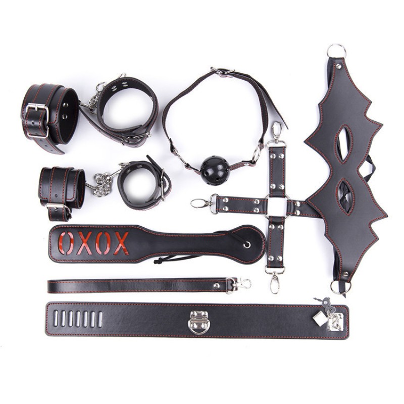 Shades of Love Black 7-Piece Bdsm Game Set for Couples. Артикул: IXI60662