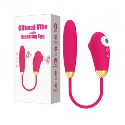 Dual Clitoral Vibe with Vibrating Egg