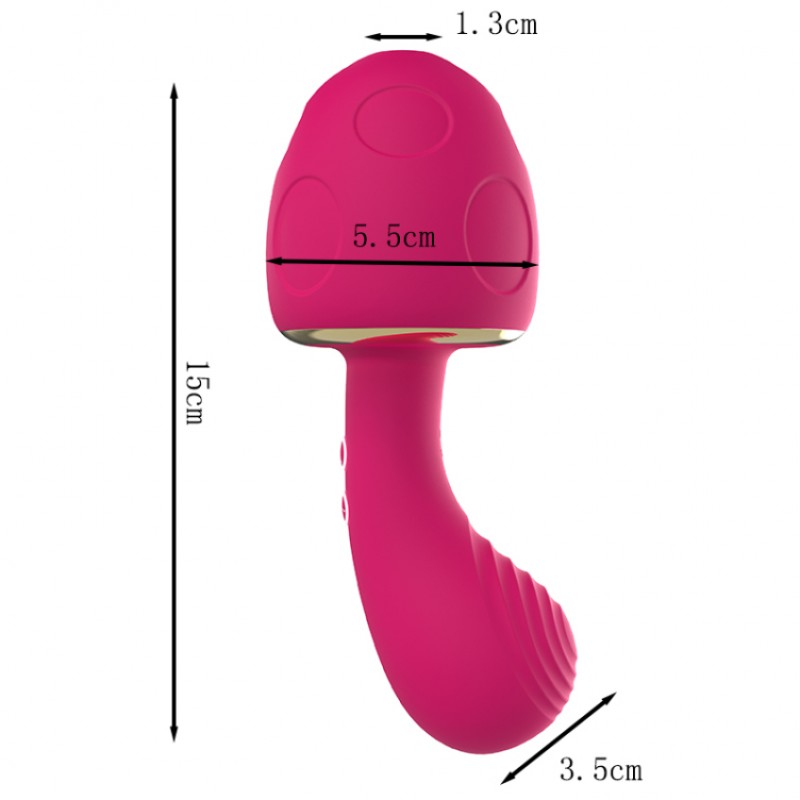 Посасывающий вибратор Mushroom Sucking Vibrator. Артикул: IXI60679