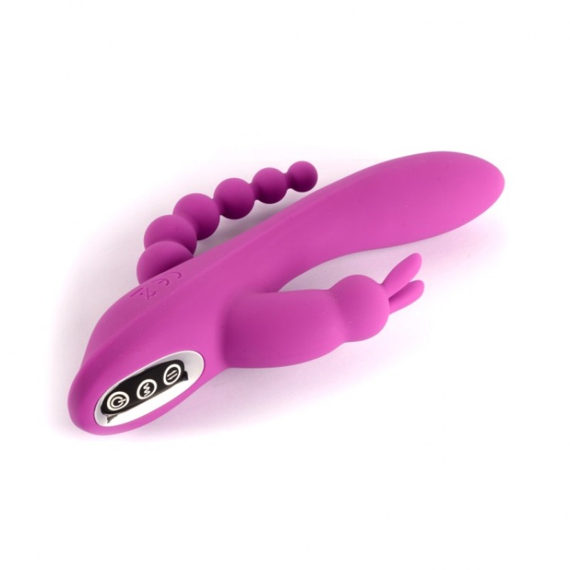 Desire Luxury Rabbit Vibrator Triple Pleasure. Артикул: IXI60691