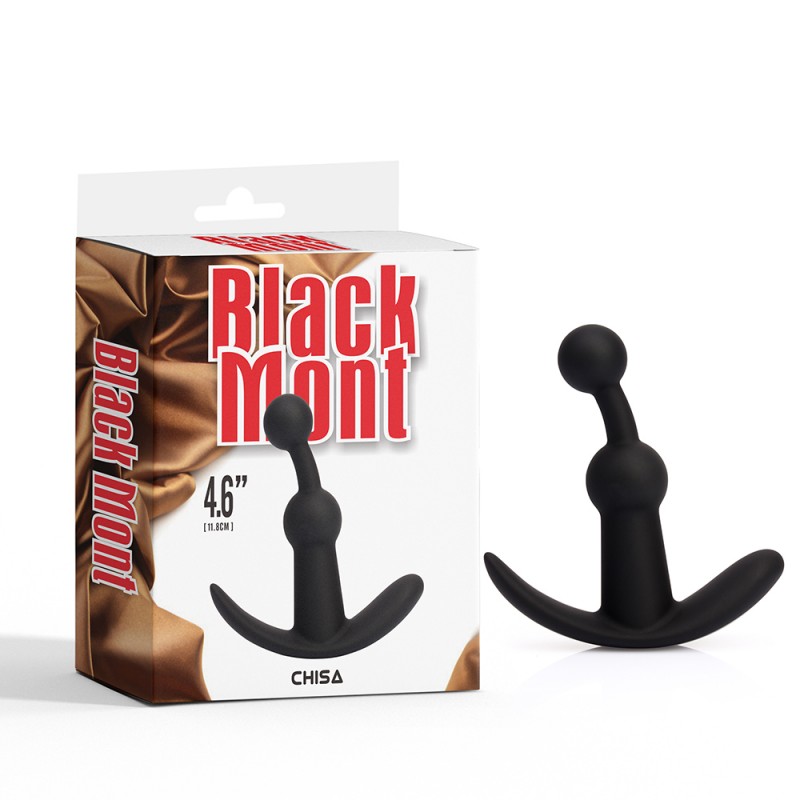 Black Mont Playful Beaded Anal Vibrator. Артикул: IXI60714