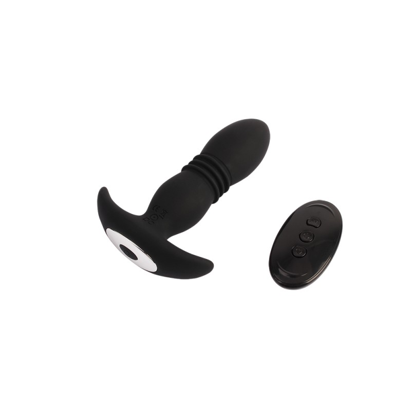 Anal Vibrator With Remote Control Beast In Black Pinpoint Probe. Артикул: IXI60715