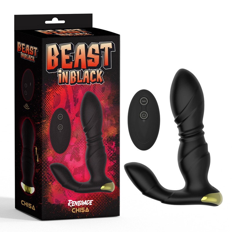 Beast In Black Renegade Remote Control Anal Vibrator. Артикул: IXI60723