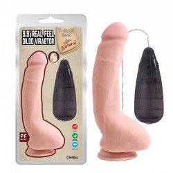 Body Vibrator with Suction Cup and Remote Control Real Feel Dildo Virabtor