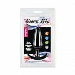 Butt Plug Black with Handle Lure Me Classic Anal Plug Small