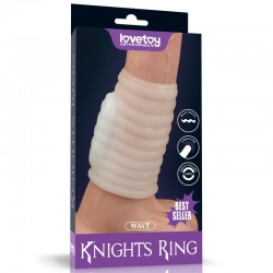    Vibrating Wave Knights Ring   