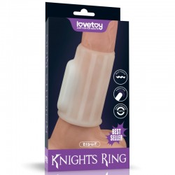 Насадка на пенис Vibrating Ridge Knights Ring