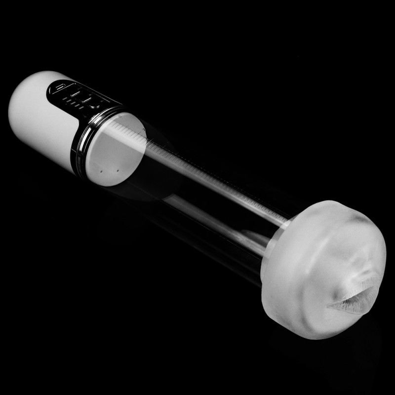 Вакуумная помпа для мужчин Maximizer Worx VX5 Rechargeable Pump Mouth White. Артикул: IXI60784