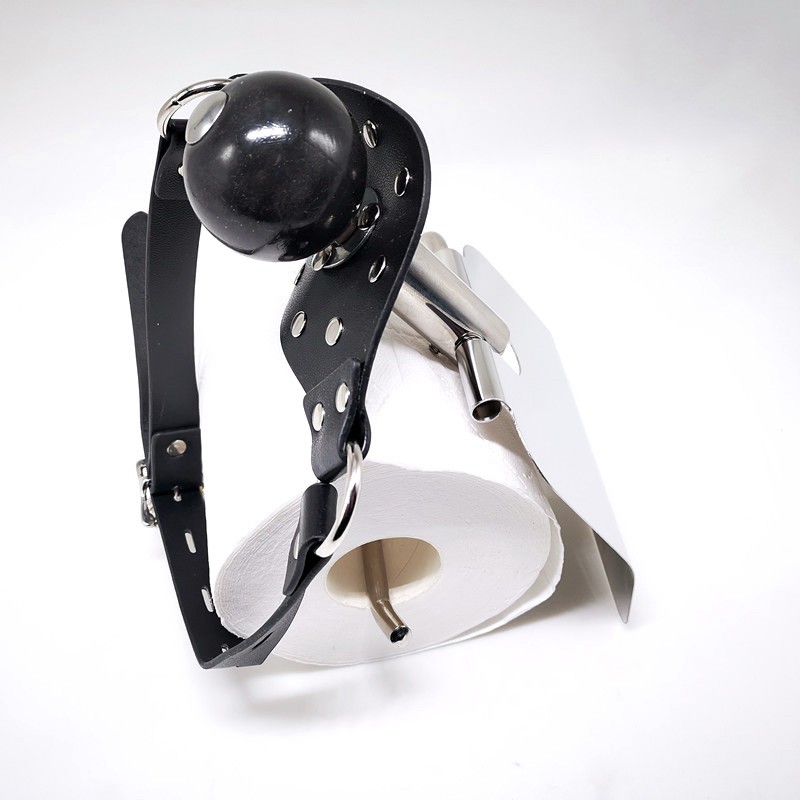 Toilet Paper Holder + Asphyxia Gag. Артикул: IXI60824