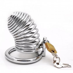 new snake shaped chastity cage A   