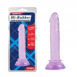 Purple Anal Stimulator Suction Cup Mini Dildo