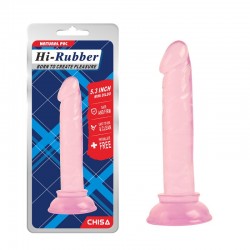 Pink anal stimulator with suction cup Mini Dildo