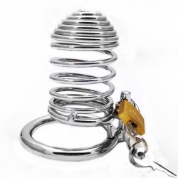 new snake shaped chastity cage B   