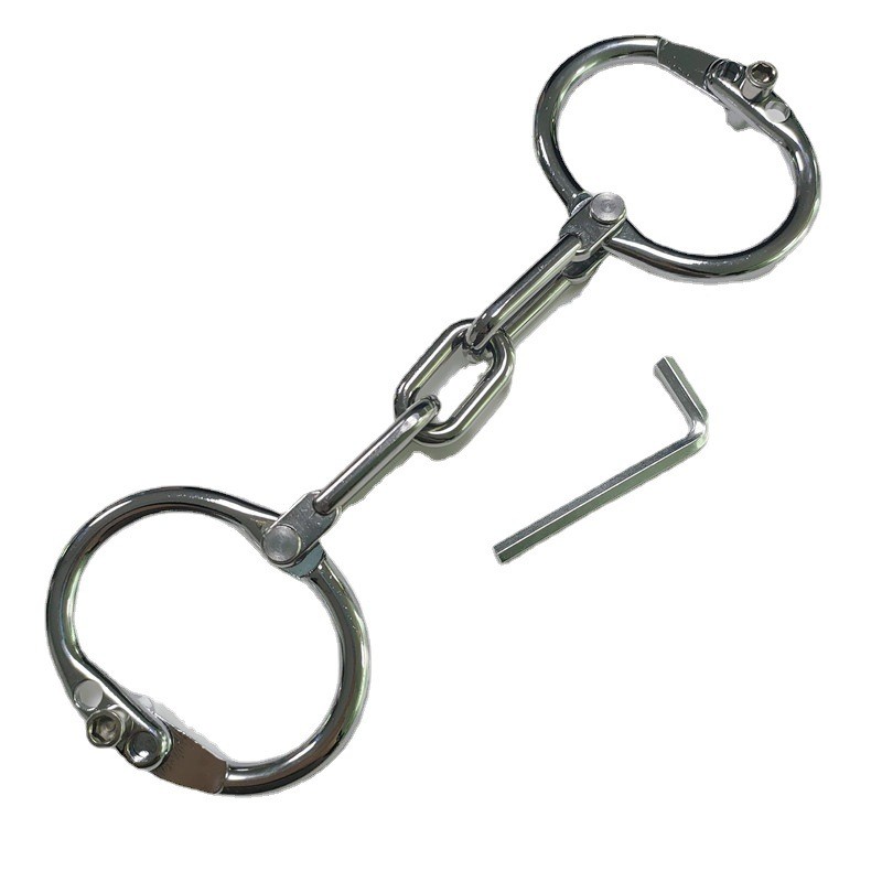 Oval Adjustable Alloy Handcuffs. Артикул: IXI60931