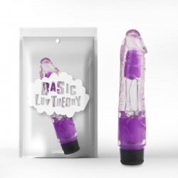 Vibrator multispeed transparent Realistic Vibe Purple 8.1