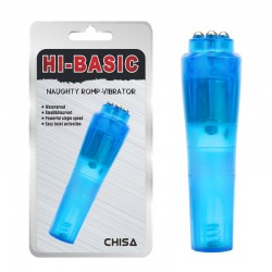 Naughty Romp Vibrator Blue Plastic Clitoris Vibrator