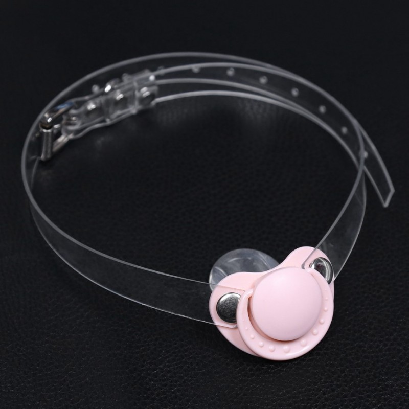 Pacifier Shape Gag Pink. Артикул: IXI60943
