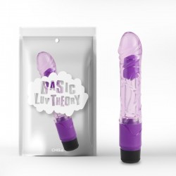 Vibrator multi-speed transparent Realistic Vibe Purple 9.0