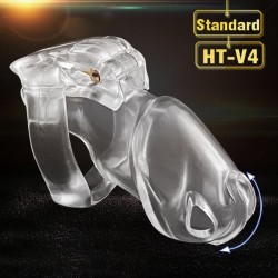 HT V4 Male Chastity Device Standart clear   