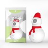 Clitoral Suction Vibration Stimulator Christmas Snowman Red