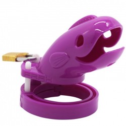 New Whale Type Male Chastity Device with Perforated design Cage Small   