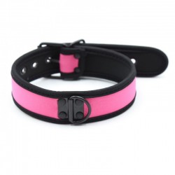 Neoprene adjustable collar pink Puppy Collar