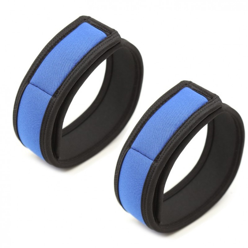 Неопреновые синие манжеты на руки Puppy Play Armbands. Артикул: IXI61045